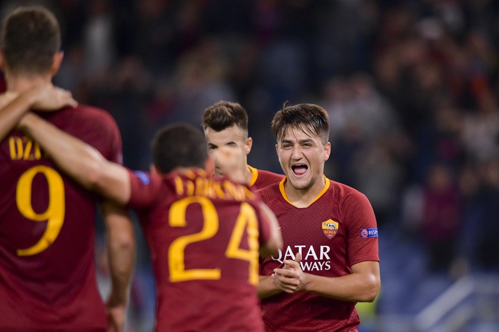 Under AS Roma vs CSKA Mosca - Uefa Champions League 2018/2019