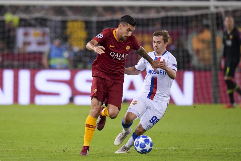 Pellegrini AS Roma vs CSKA Mosca - Uefa Champions League 2018/2019