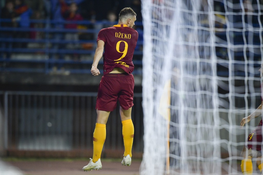 Dzeko Empoli vs Roma - Serie A TIM 2018/2019