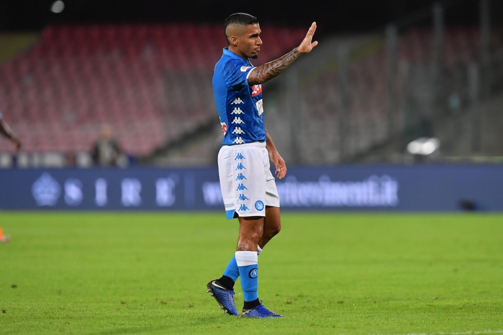 Allan Napoli vs Roma - Serie A TIM 2018/2019