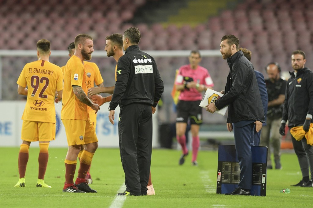 De Rossi Napoli vs Roma - Serie A Tim 2018/2019