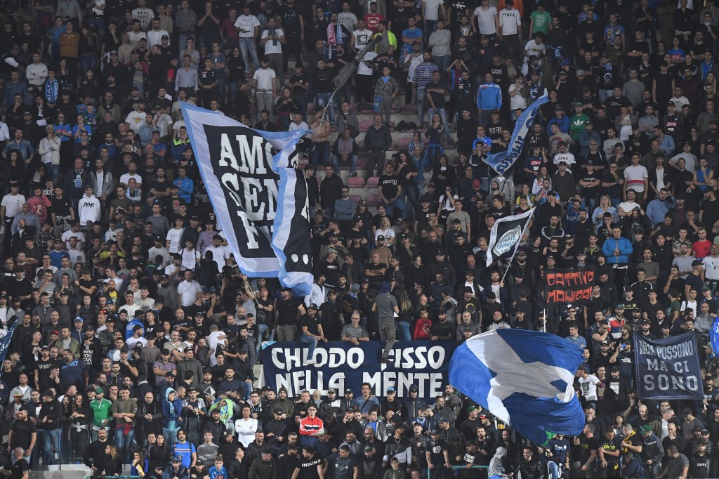 Curva Napoli vs Roma - Serie A TIM 2018/2019
