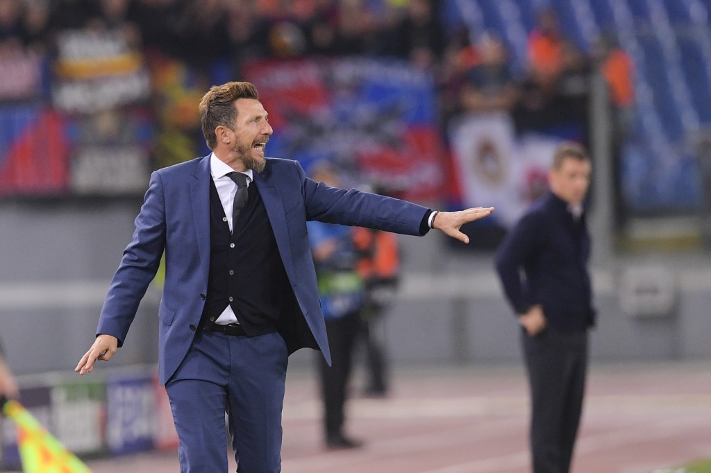 Di Francesco AS Roma vs CSKA Mosca - Uefa Champions League 2018/2019