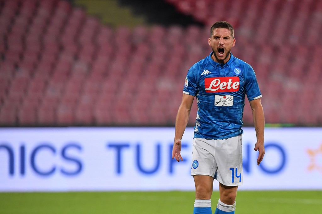 Mertens Napoli vs Roma - Serie A TIM 2018/2019