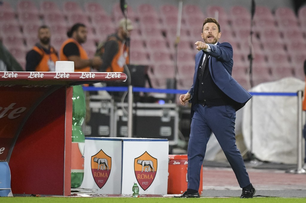 Di Francesco Napoli vs Roma - Serie A Tim 2018/2019
