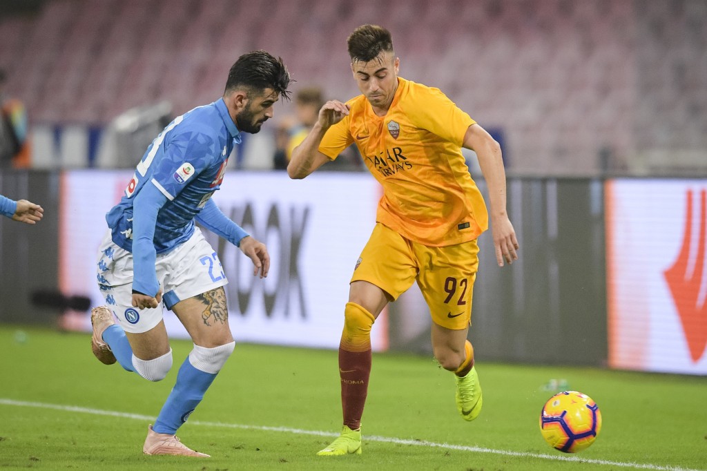 El Shaarawy Napoli vs Roma - Serie A Tim 2018/2019