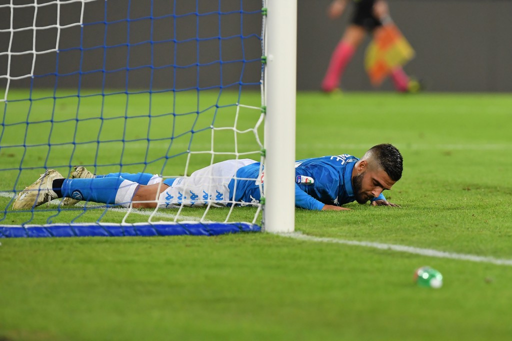 Insigne Napoli vs Roma - Serie A TIM 2018/2019