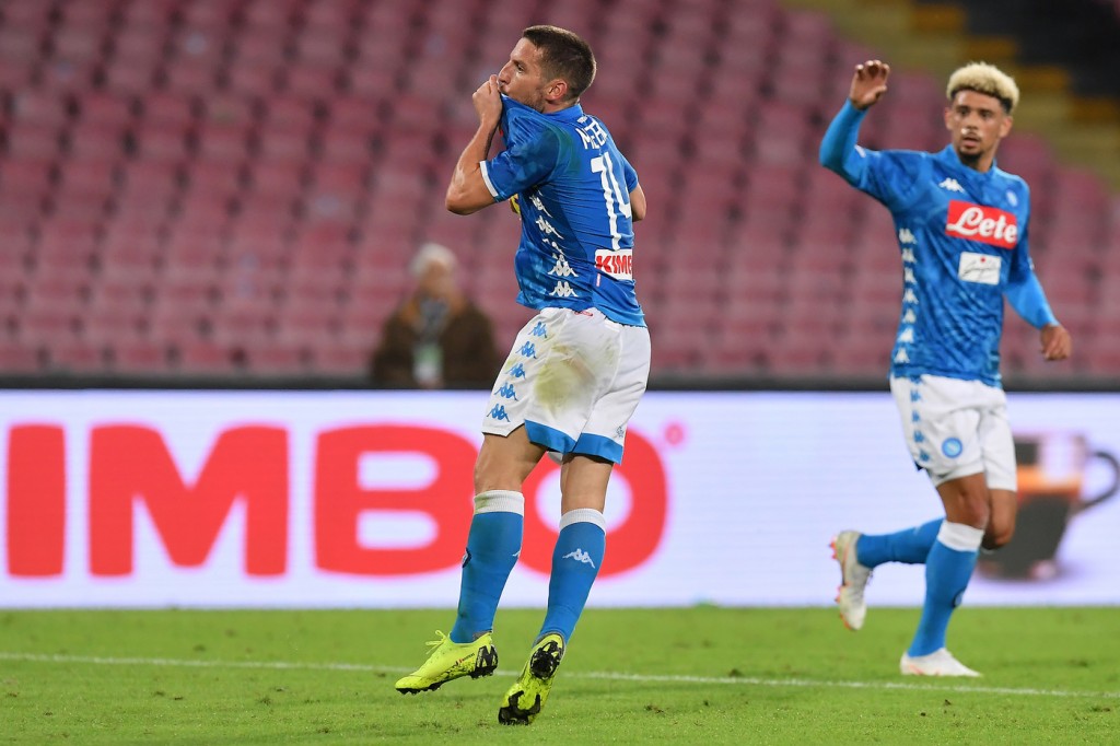 Mertens Napoli vs Roma - Serie A TIM 2018/2019