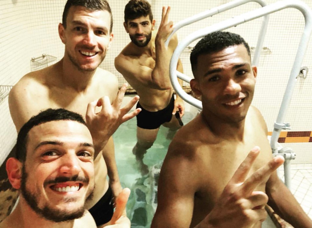 florenzi fazio dzeko jesus instagram