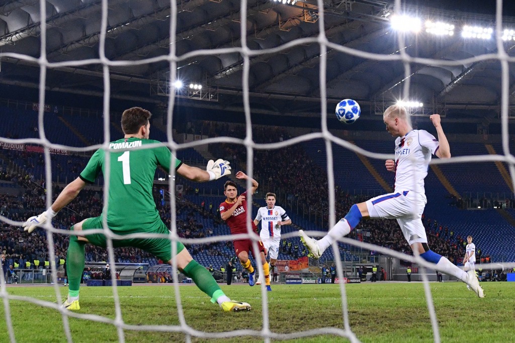 Gol Under AS Roma vs CSKA Mosca - Uefa Champions League 2018/2019