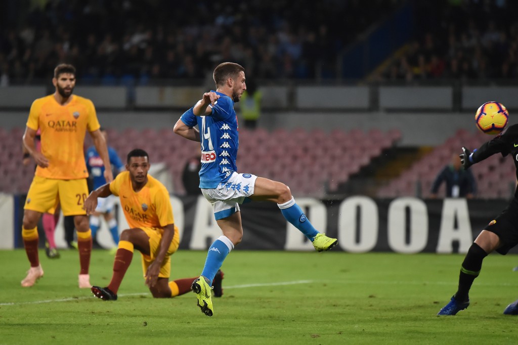 Mertens Napoli vs Roma - Serie A TIM 2018/2019