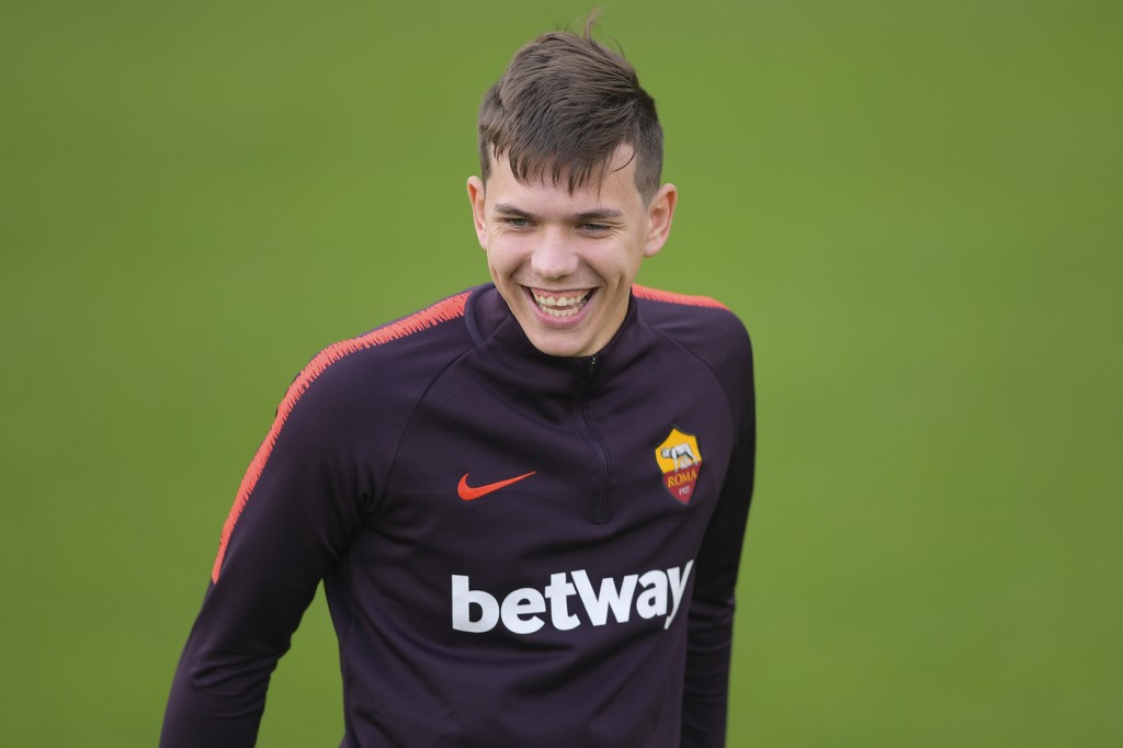 Coric Trigoria, sessione di allenamento dell'AS Roma