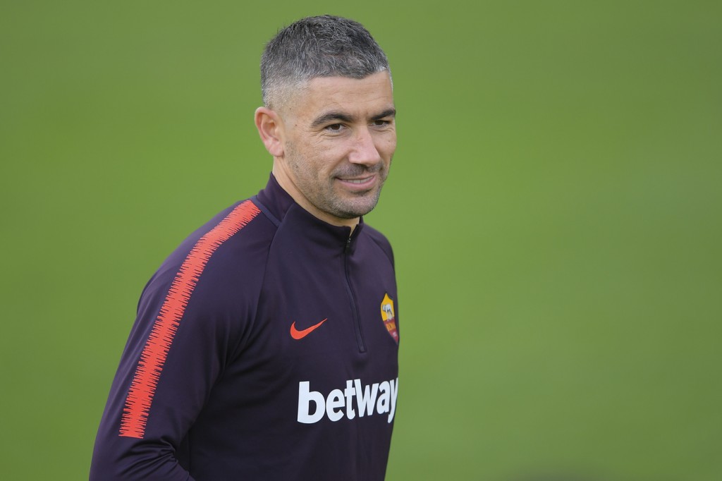 Kolarov Trigoria, sessione di allenamento dell'AS Roma