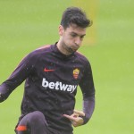 Pastore Trigoria, sessione di allenamento dell'AS Roma