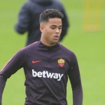 Kluivert Trigoria, sessione di allenamento dell'AS Roma