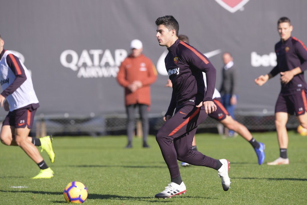 AS Roma_Trigoria_Allenamento_Perotti