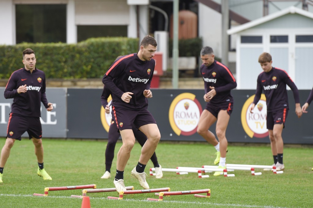 Dzeko allenamento_trigoria_ (16)