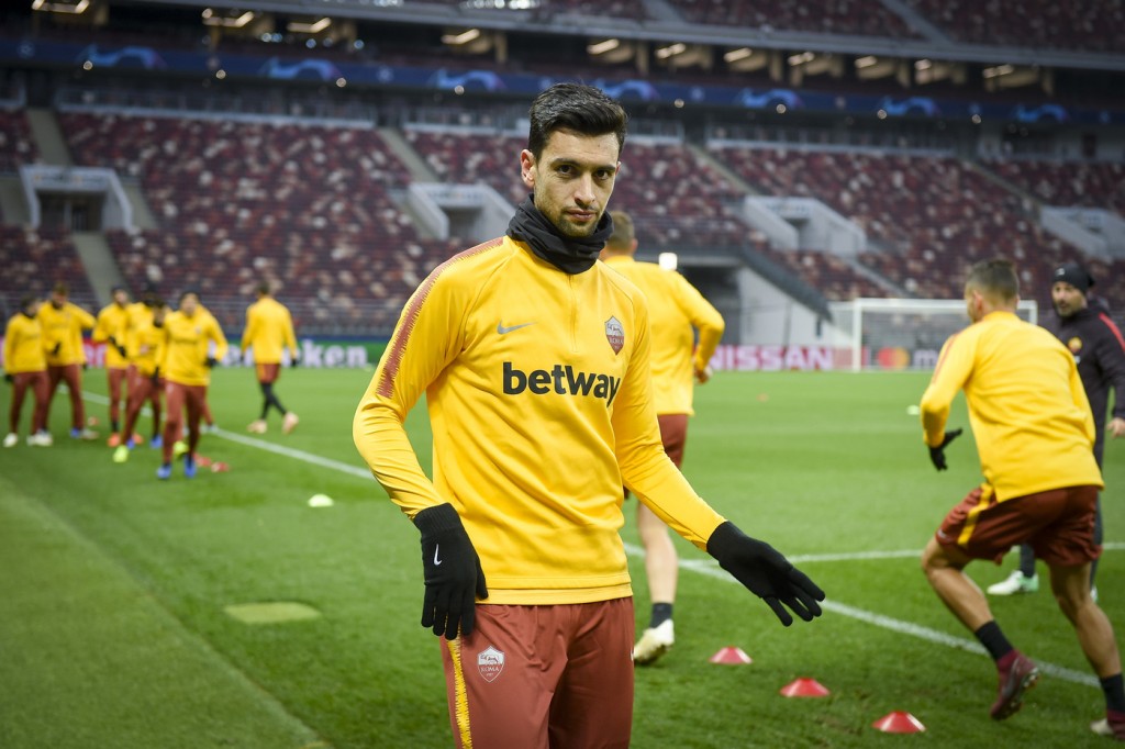 Pastore Uefa Champions League - AS Roma in allenamento a Mosca