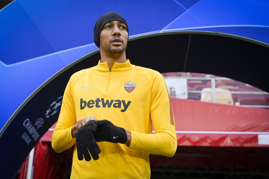 Nzonzi Uefa Champions League - AS Roma in allenamento a Mosca