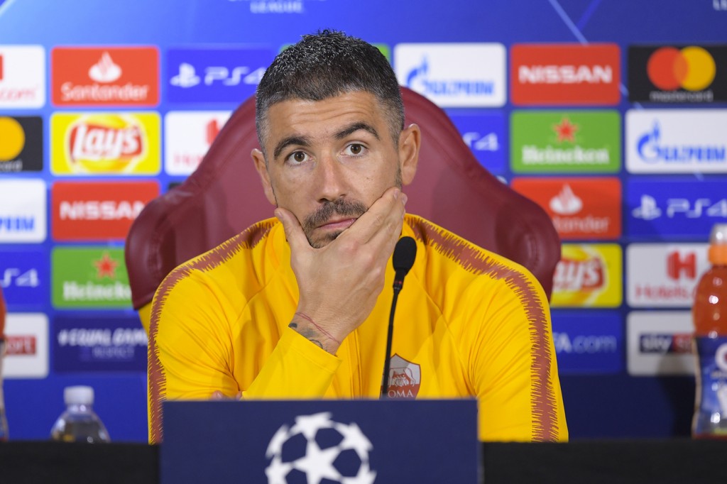 Kolarov Conferenza Stampa AS Roma