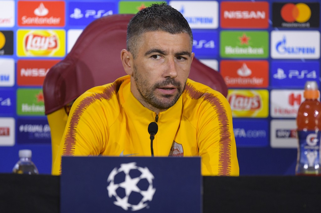 Kolarov Conferenza Stampa AS Roma