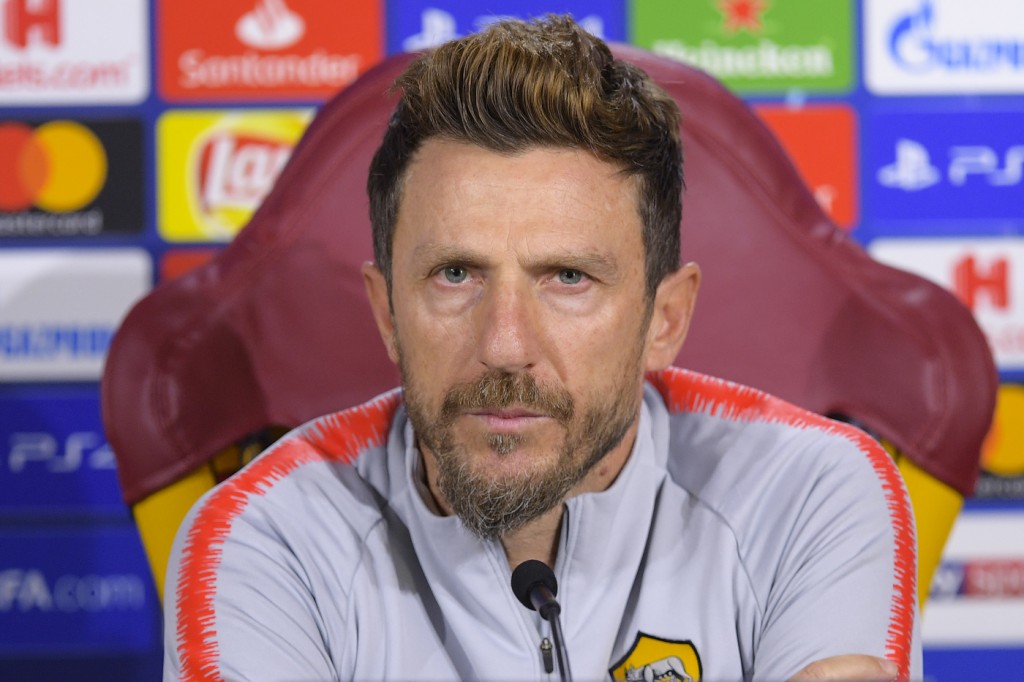 Di Francesco Conferenza Stampa AS Roma