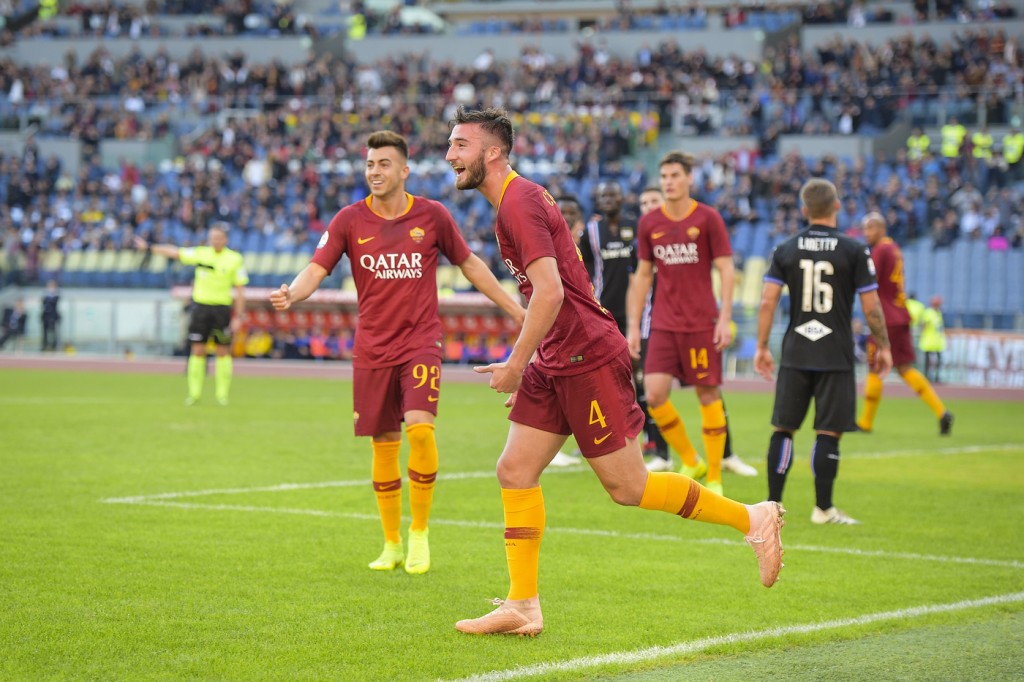 Cristante Roma vs Sampdoria - Serie A TIM 2018/2019