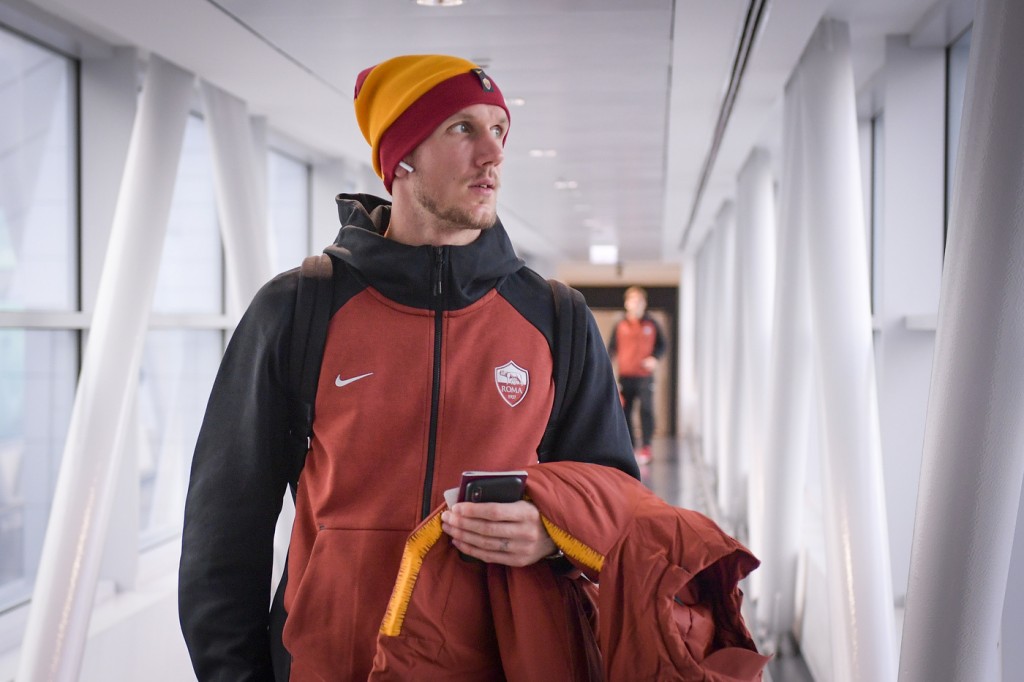 Olsen Champions League, L'AS Roma in partenza per Mosca