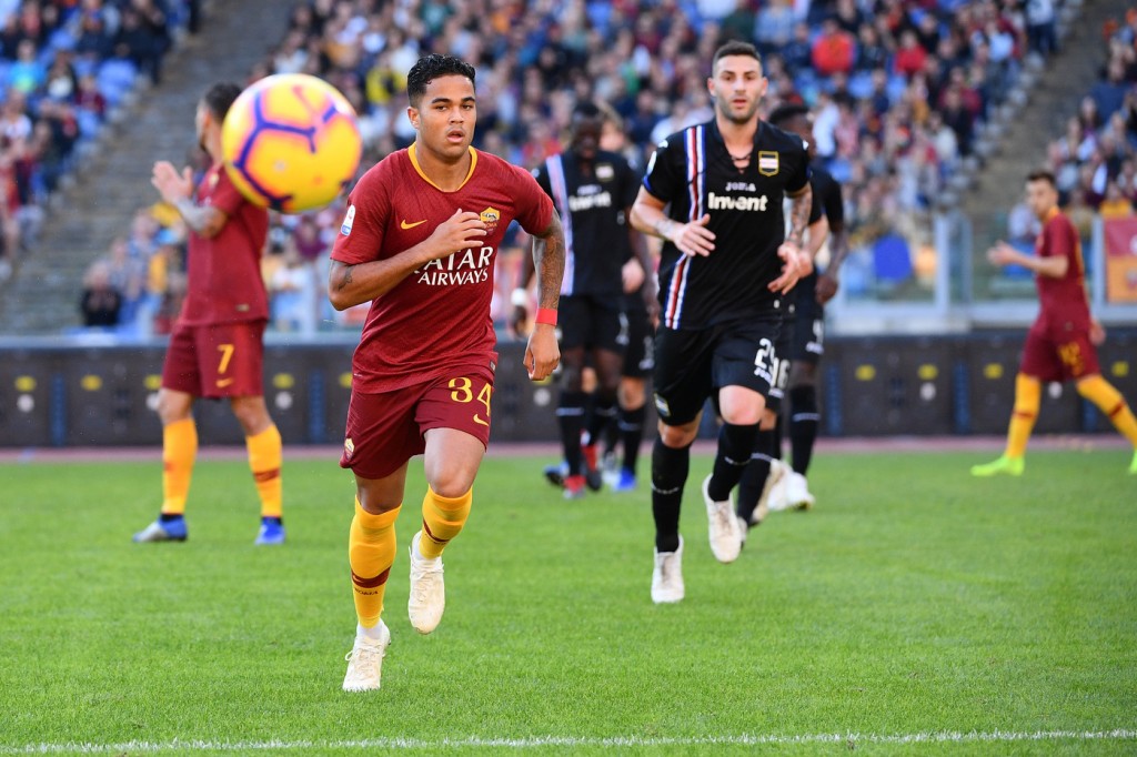 Justin Kluivert Roma vs Sampdoria - Serie A TIM 2018/2019