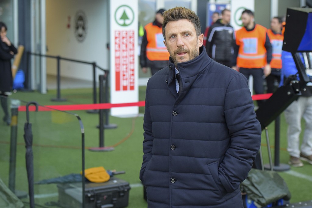 Di Francesco Udinese vs Roma - Serie A 2018-2019