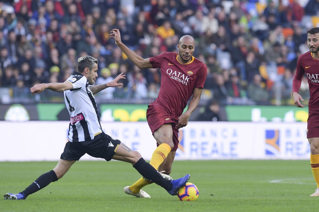 Nzonzi Udinese vs Roma - Serie A 2018-2019