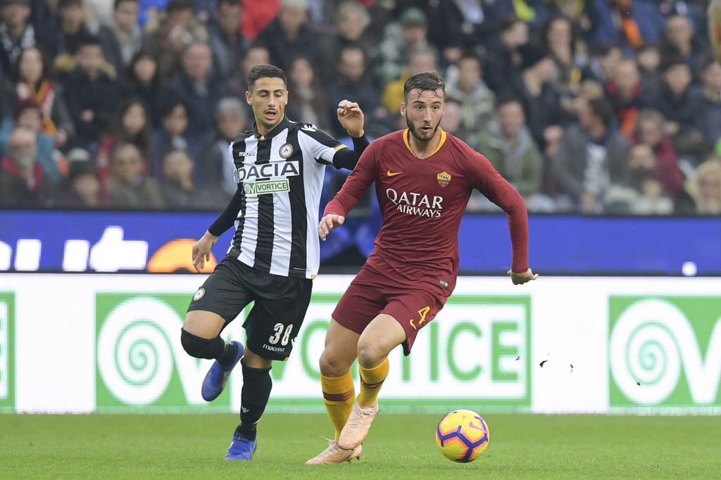 mandragora cristante Udinese vs Roma - Serie A 2018-2019