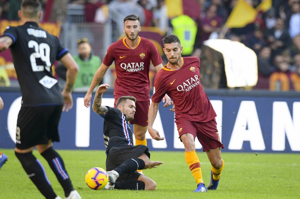Pellegrini Roma vs Sampdoria - Serie A TIM 2018/2019