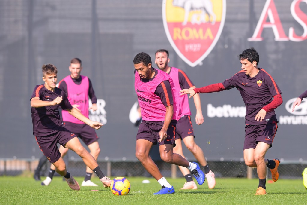As Roma_Trigoria_Allenamento_Jesus
