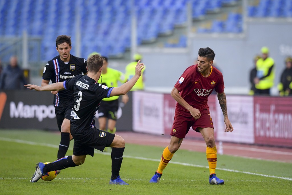 Pellegrini Roma vs Sampdoria - Serie A TIM 2018/2019