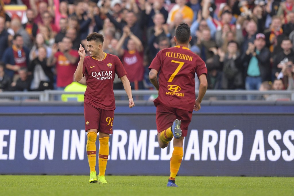 El Shaarawy Roma vs Sampdoria - Serie A TIM 2018/2019