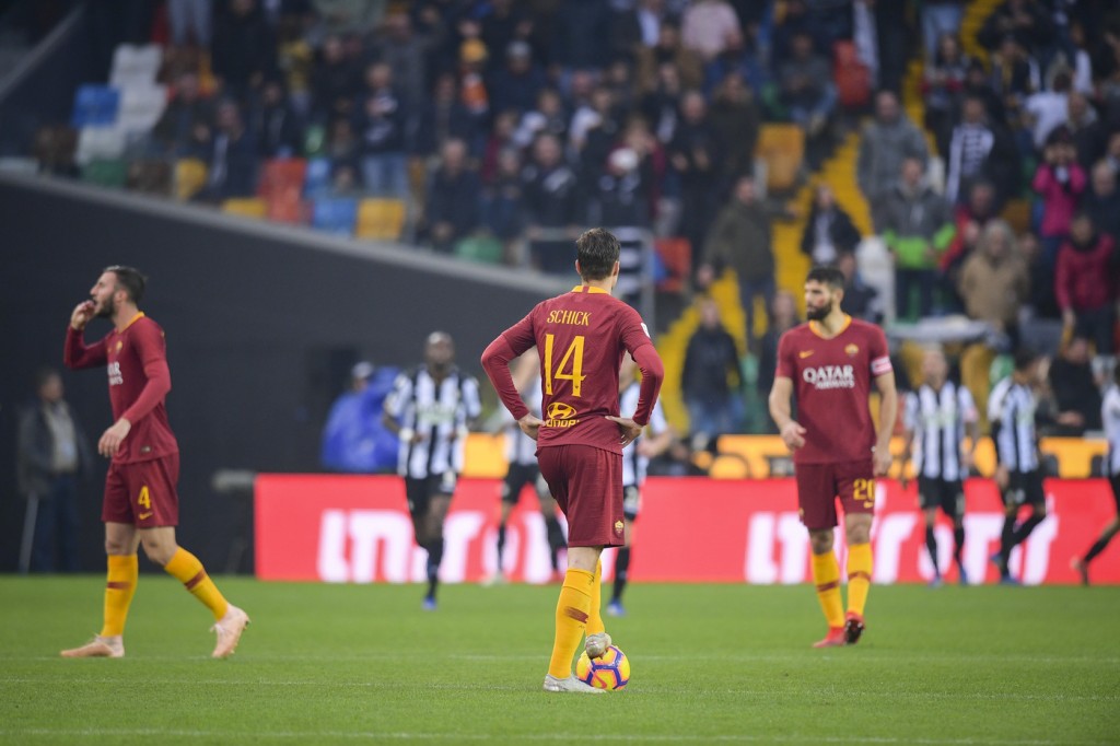 schick Udinese vs Roma - Serie A 2018-2019