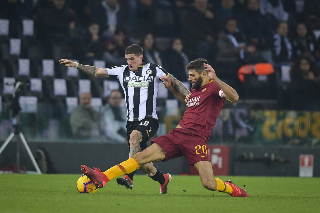 fazio pussetto Udinese vs Roma - Serie A 2018-2019