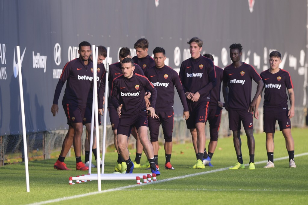 allenamento_trigoria_squadra_florenzi_jesus_kluivert