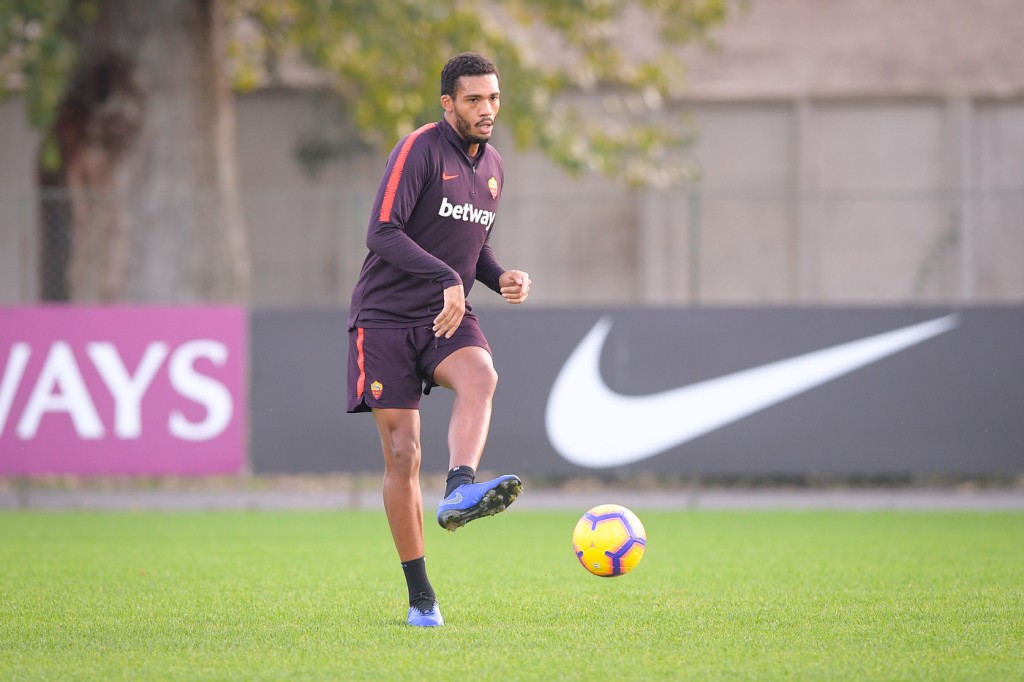 Jesus AS Roma, allenamento a Trigoria