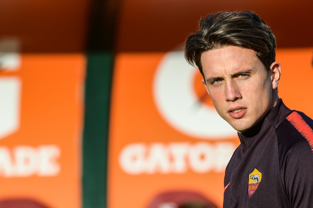 AS Roma_Trigoria_Allenamento_Luca Pellegrini
