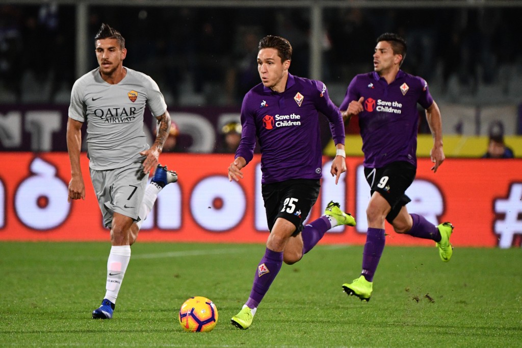 Chiesa Fiorentina vs Roma - Serie A TIM 2018/2019