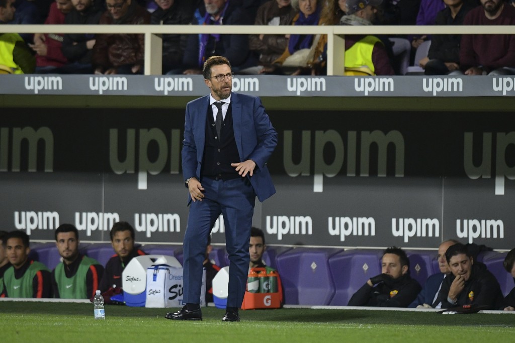 Di Francesco Fiorentina vs Roma - Serie A TIM 2018/2019