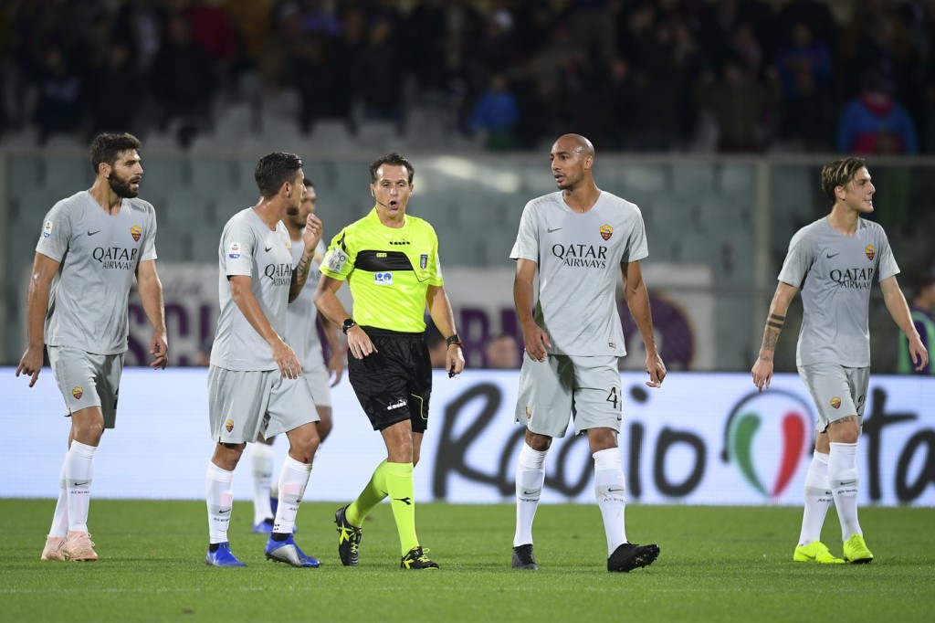 Banti Fiorentina vs Roma - Serie A TIM 2018/2019