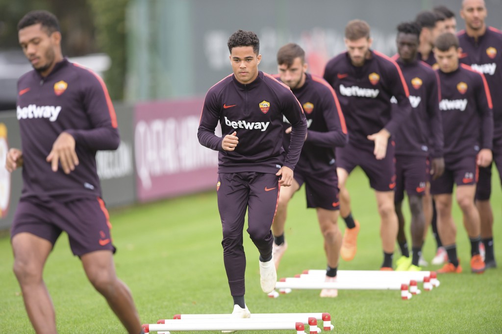 allenamento_trigoria_rifinitura_kluivert_jesus