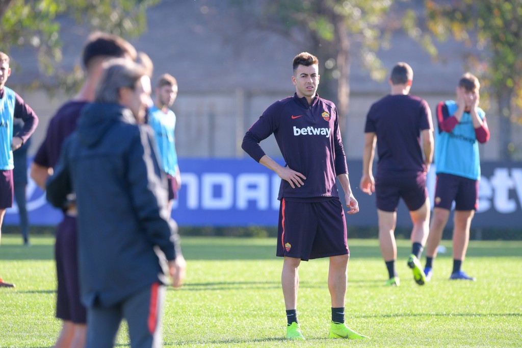 As Roma_Allenamento_Trigoria_El Shaarawy