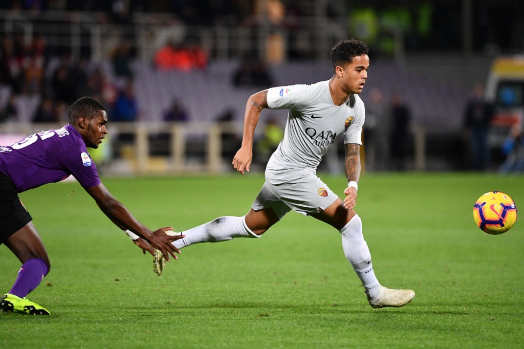 Kluivert Fiorentina vs Roma - Serie A TIM 2018/2019