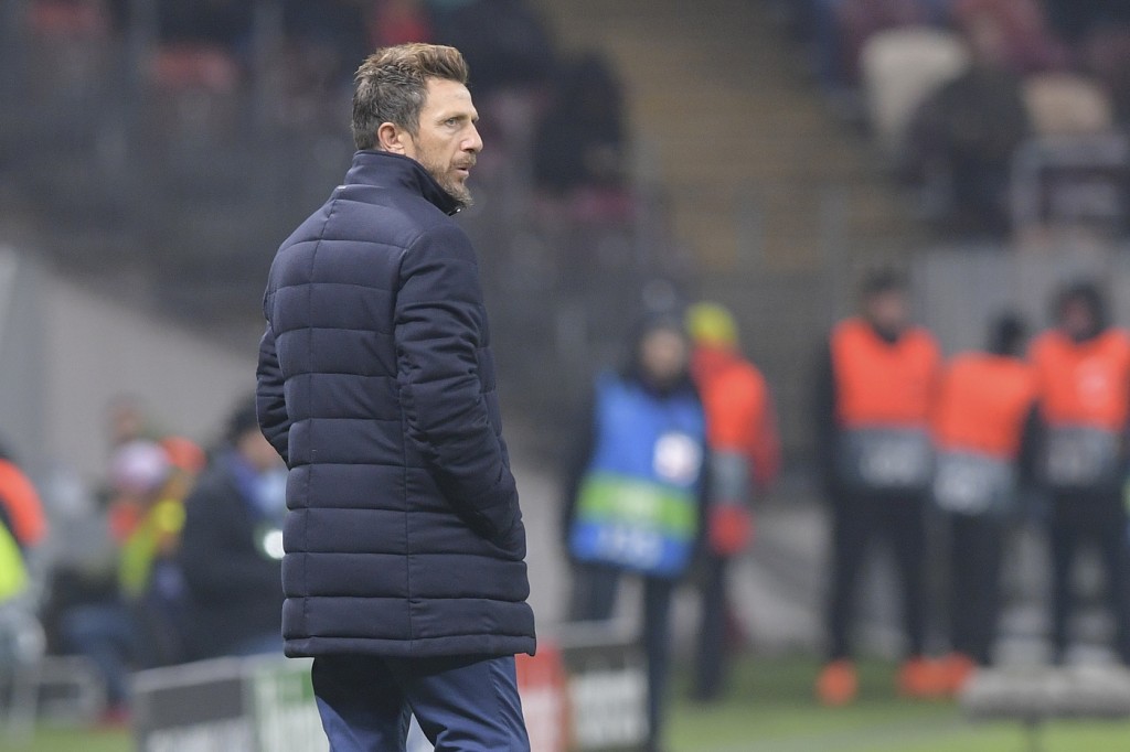 Di Francesco CSKA Mosca vs Roma - Champions League 2018/2019