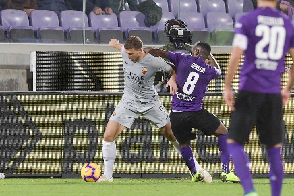 Dzeko Fiorentina_Roma1