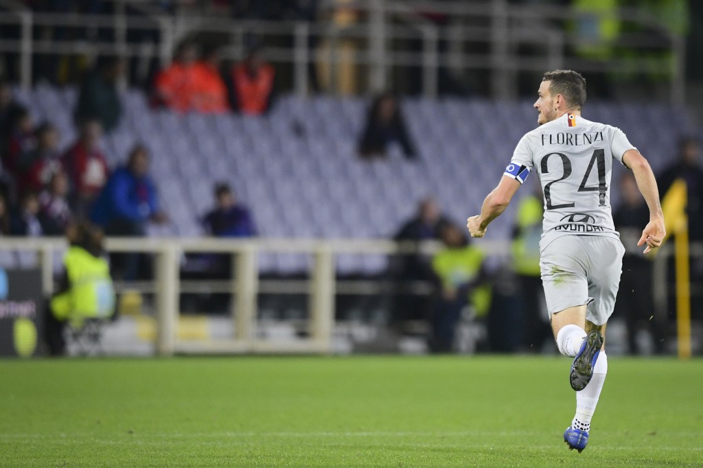 Florenzi Fiorentina vs Roma - Serie A TIM 2018/2019